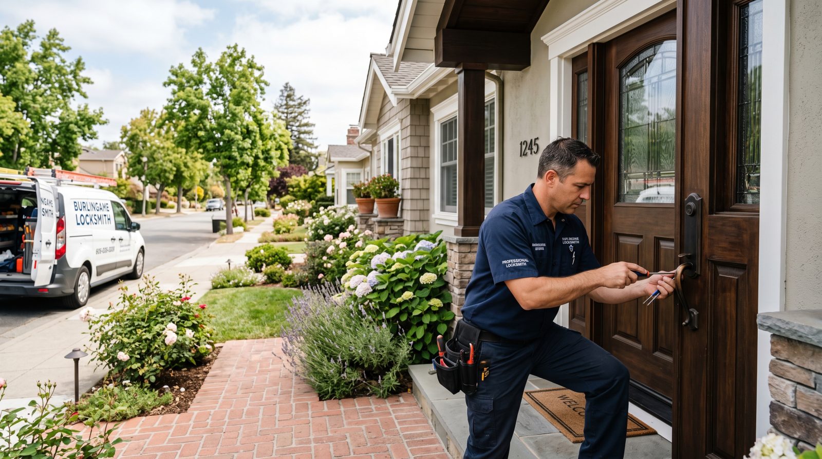 Locksmith service in Burlingame