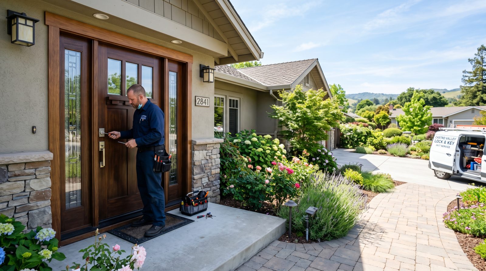 Locksmith service in Castro Valley