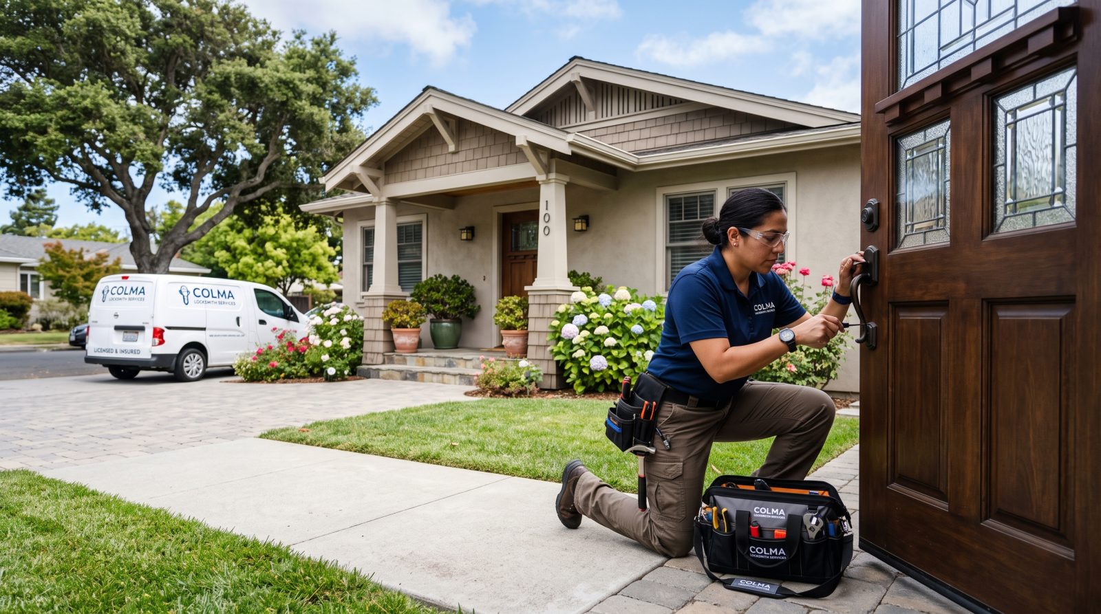 Locksmith service in Colma