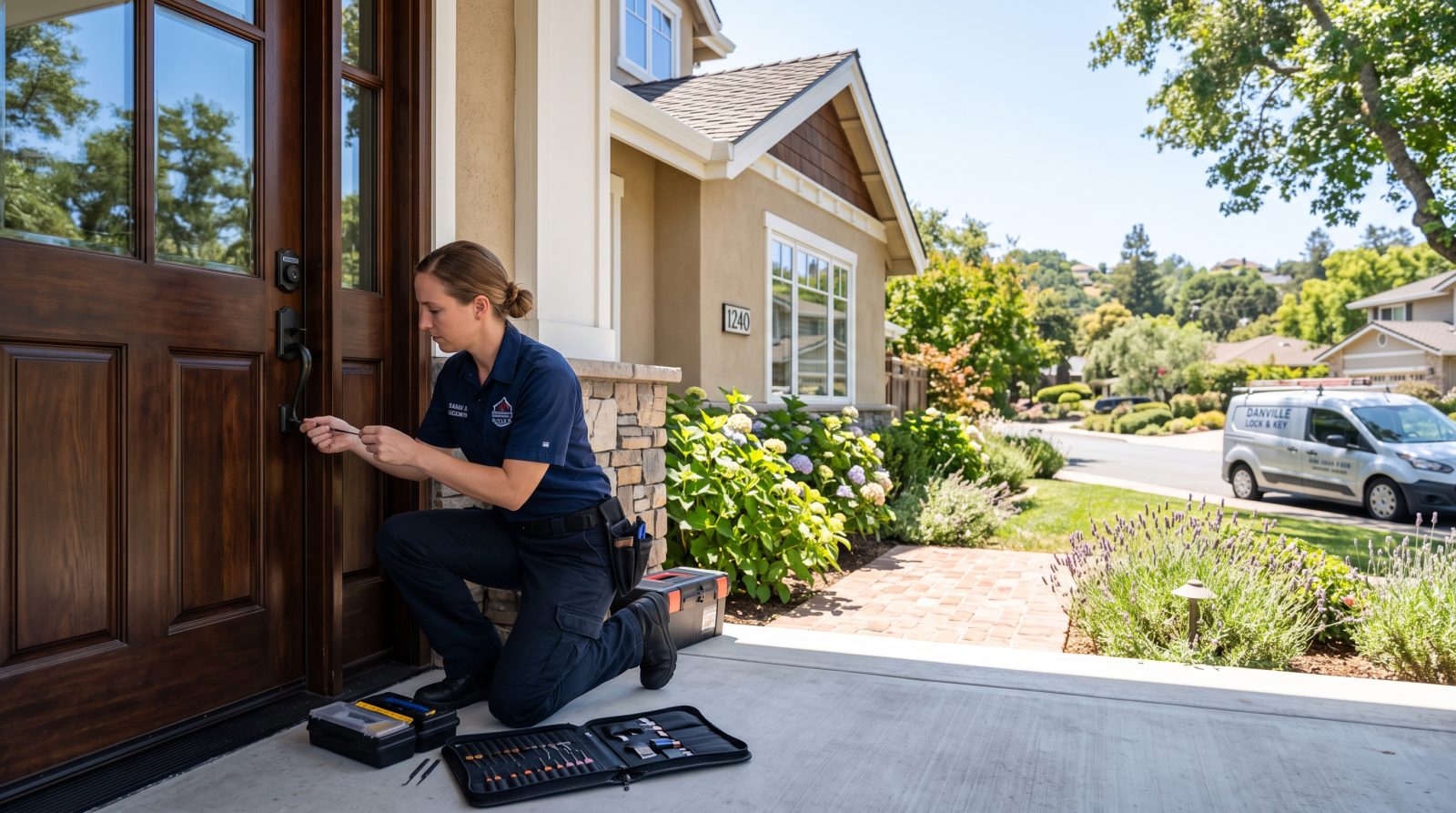 Locksmith service in Danville