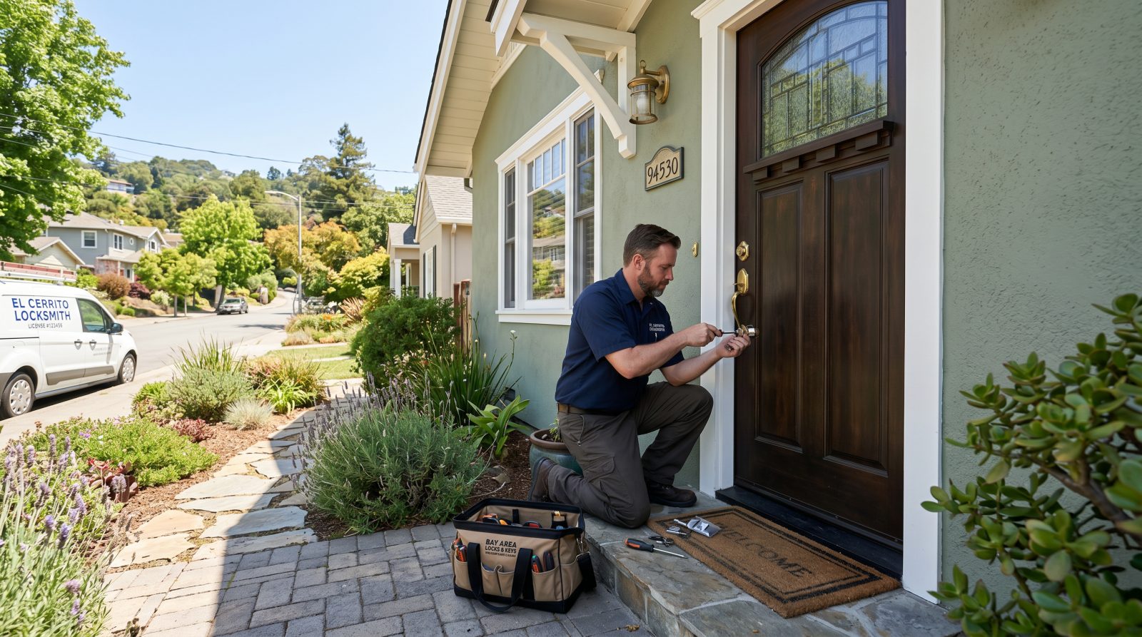 Locksmith service in El Cerrito