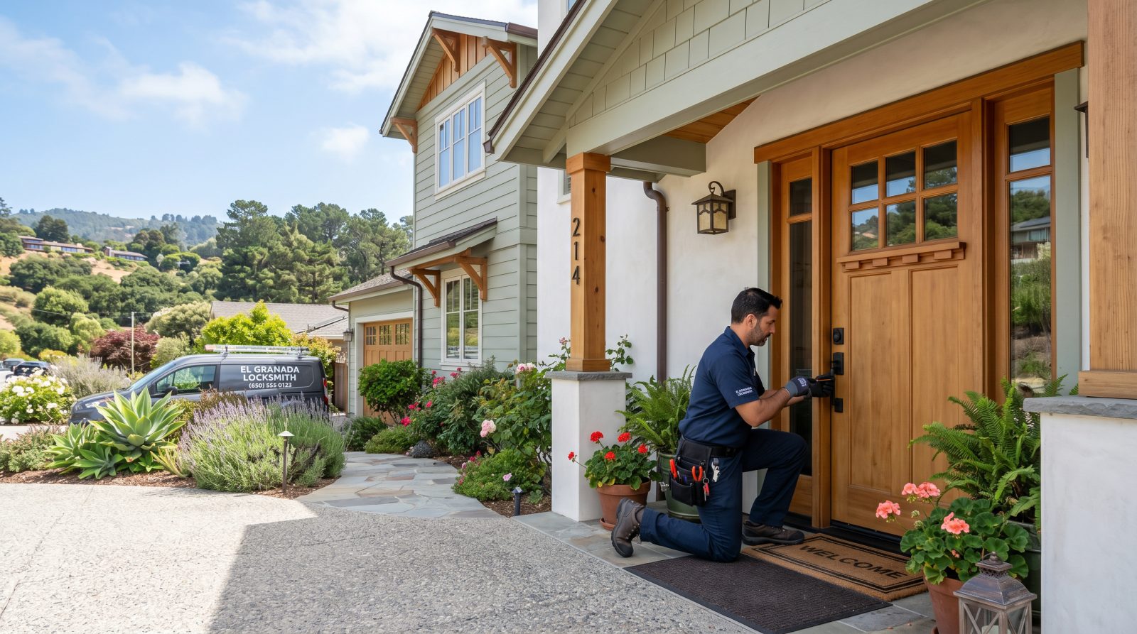 Locksmith service in El Granada