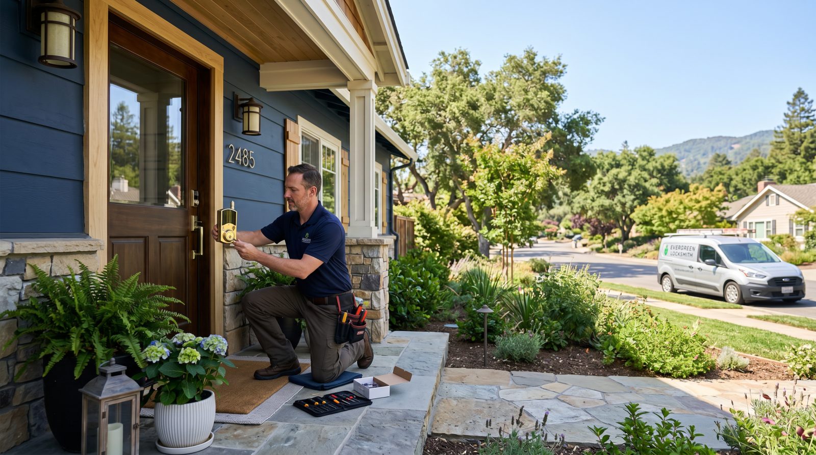 Locksmith service in Evergreen