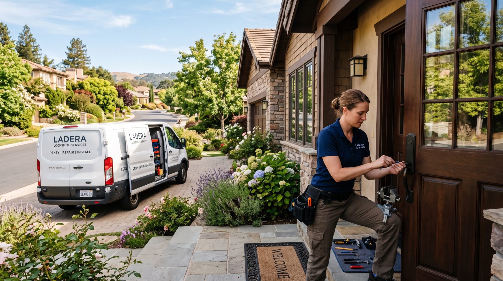 Locksmith service in Ladera