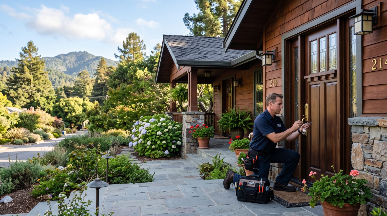 Locksmith service in Mill Valley