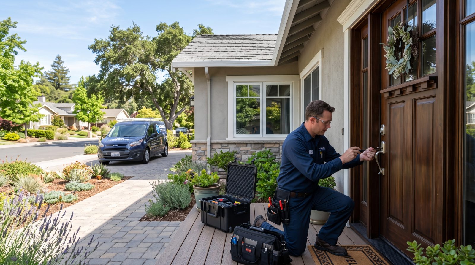 Locksmith service in Novato