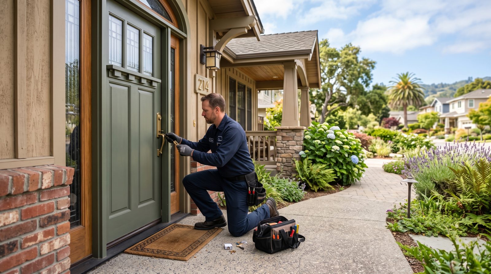 Locksmith service in San Bruno