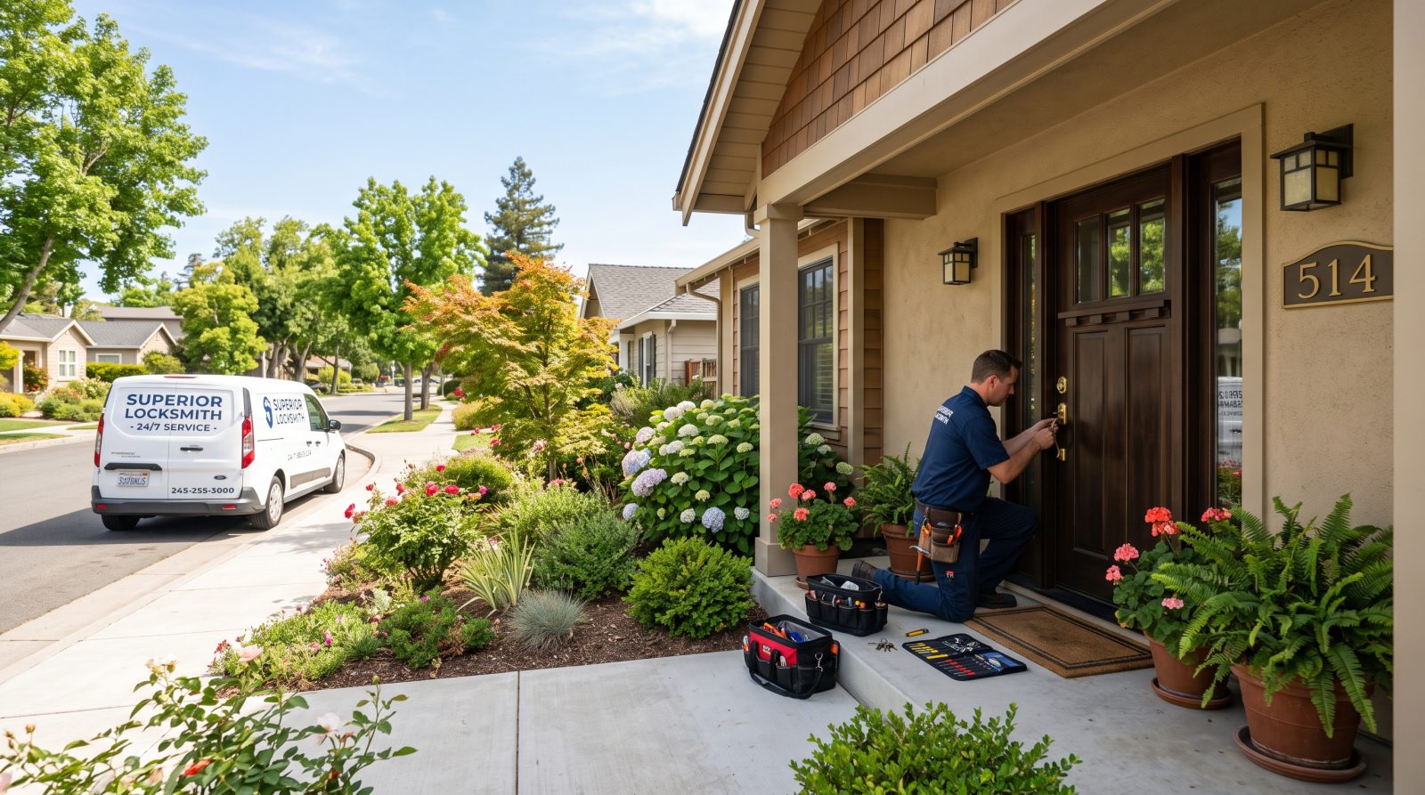 Locksmith service in San Lorenzo
