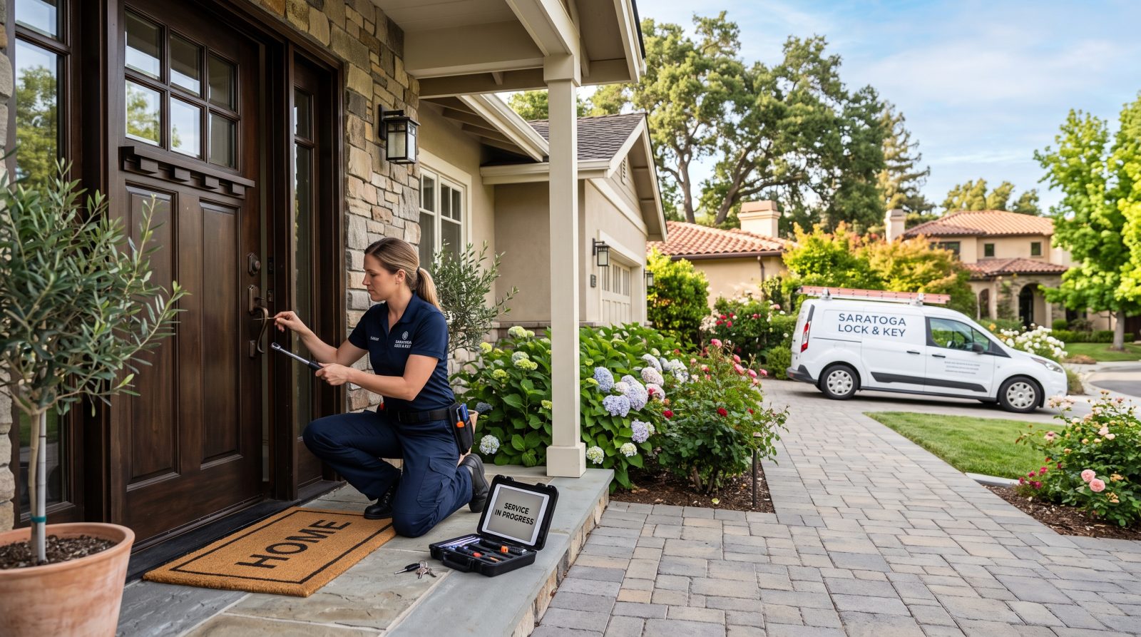 Locksmith service in Saratoga