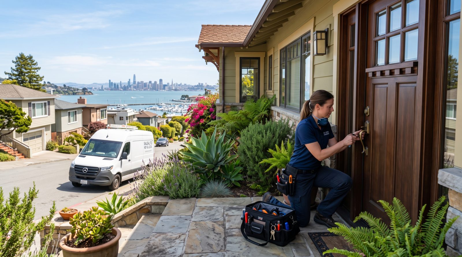 Locksmith service in Sausalito