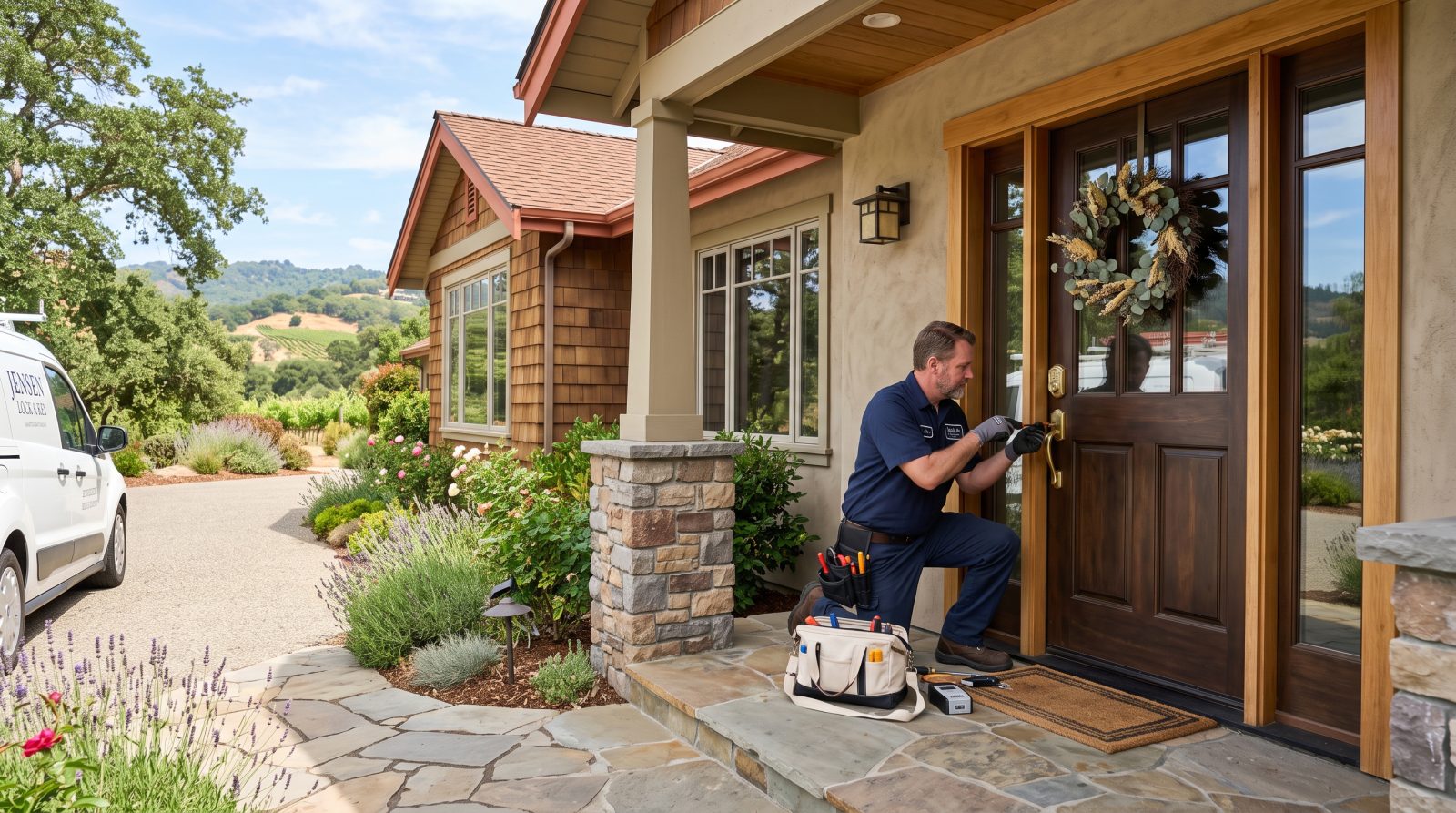 Locksmith service in Sonoma