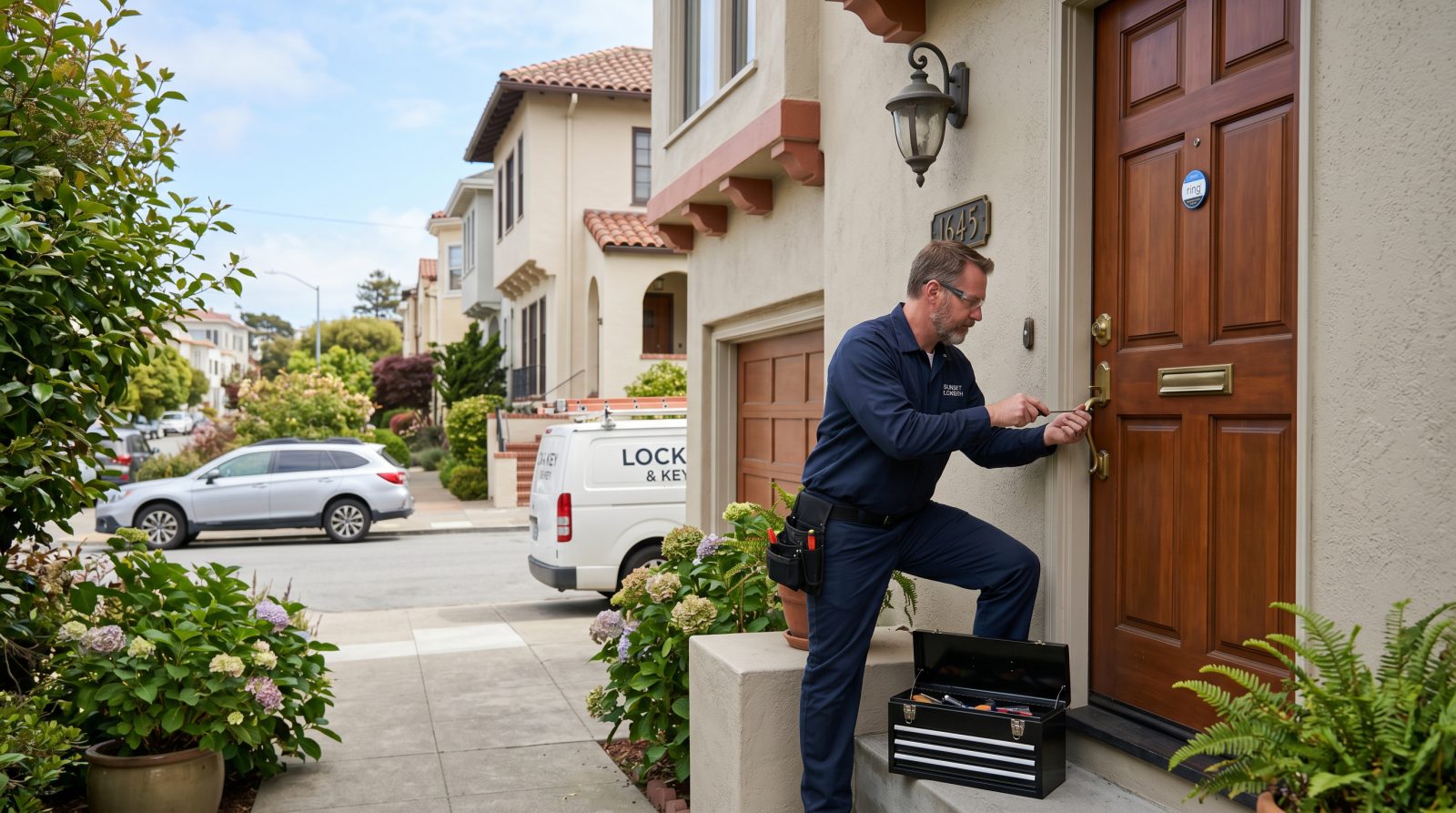 Locksmith service in Sunset District