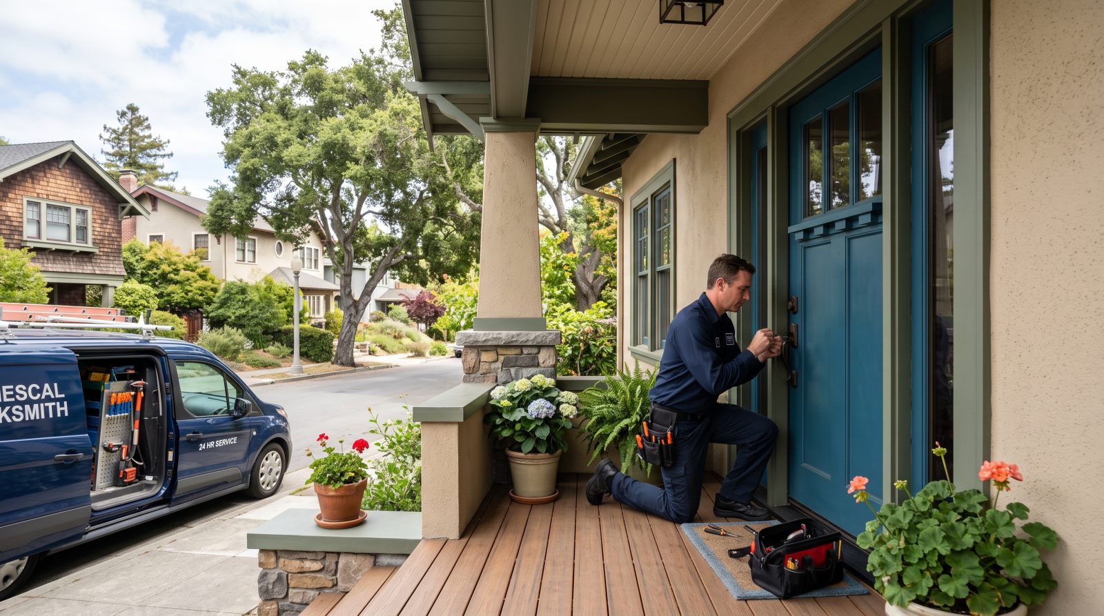 Locksmith service in Temescal