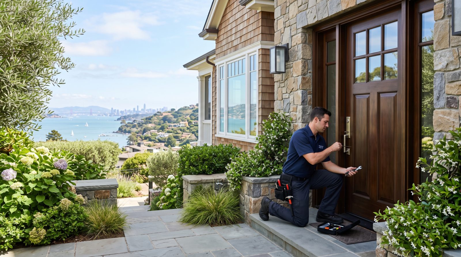 Locksmith service in Tiburon