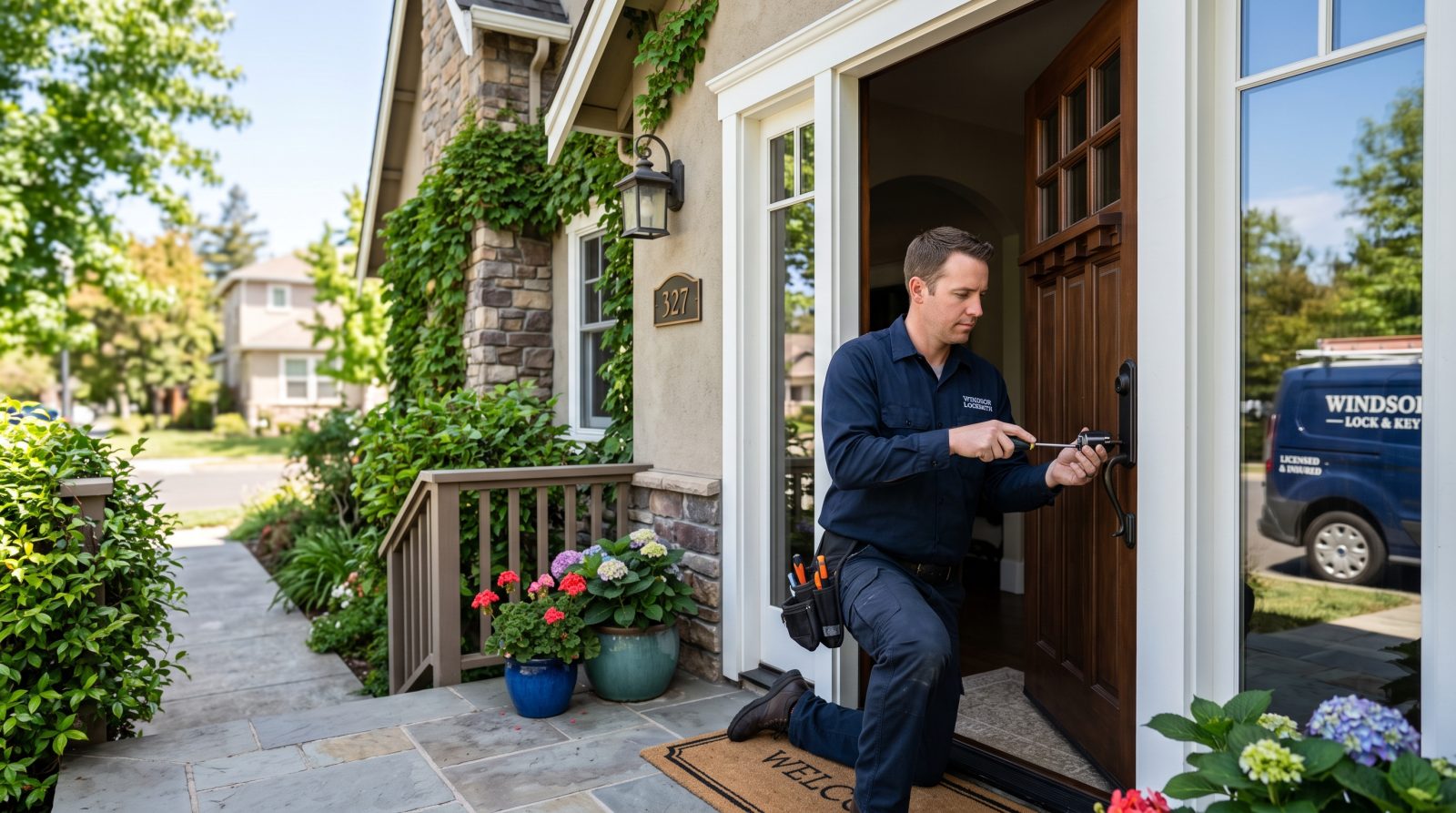 Locksmith service in Windsor